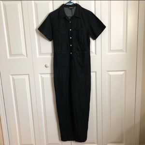 TIA JUMPSUIT DARK DENIM